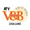 V and B